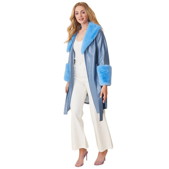 Jayley stunning Aubrey faux suede coat Jayley