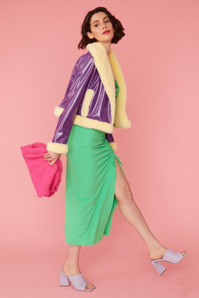 Jayley Aviator Style Jacket Available in 6 Colours Jayley